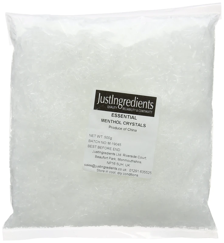 JustIngredients Essentials Menthol Crystals 500 g - Image 1