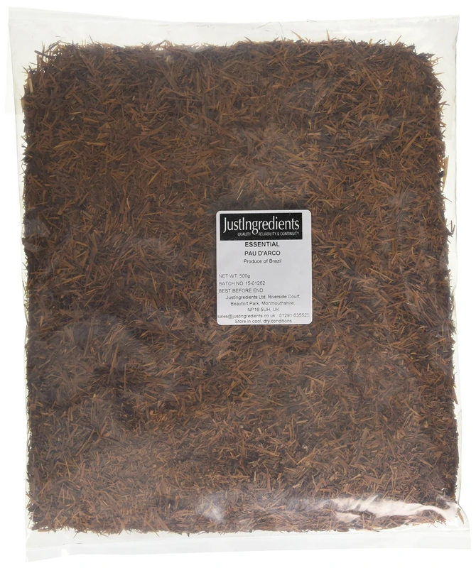 JustIngredients Essentials Pau D'Arco 500 g (Pack of 3)