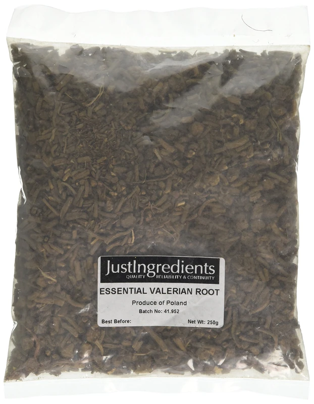 JustIngredients Essentials Valerian Root, 250 g, Pack of 2