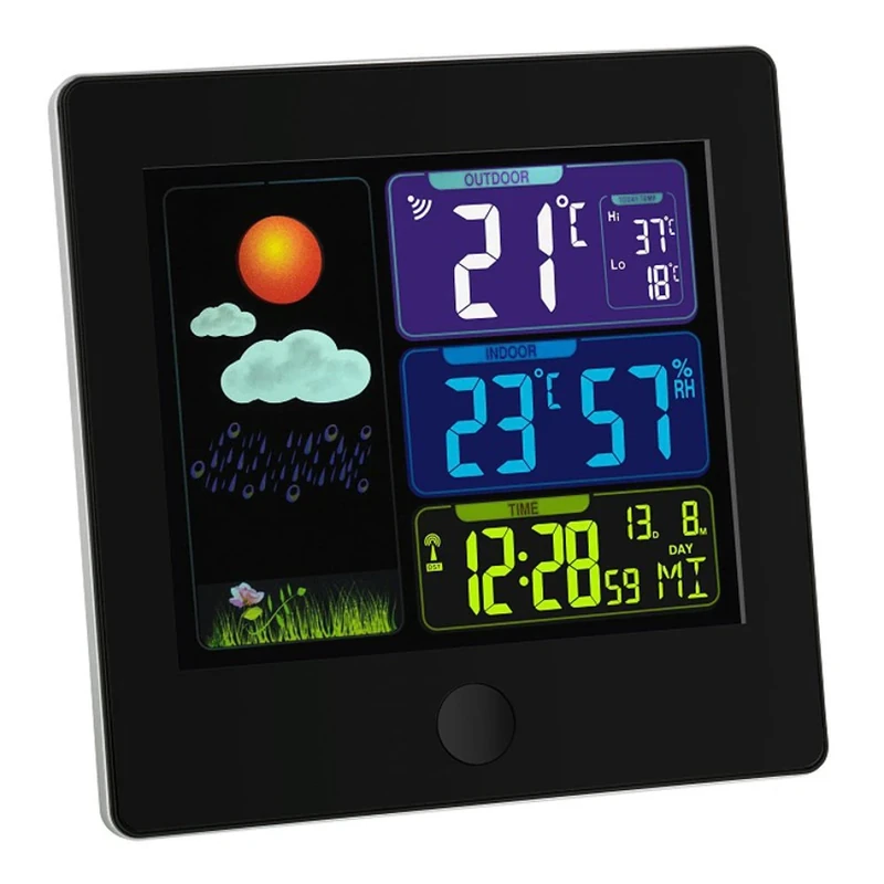 TFA-Dostmann 35.1133 SUN Wireless Weather Station (black with batteries)
