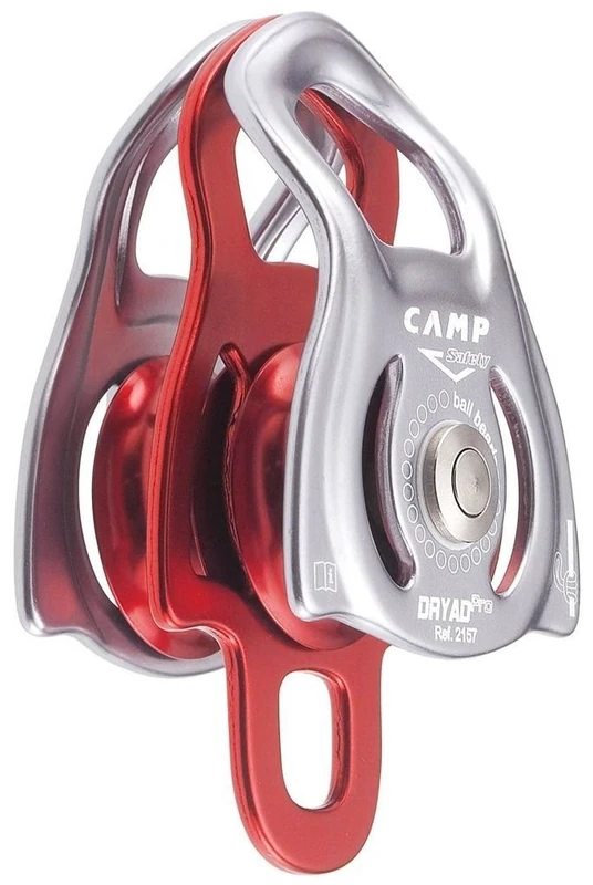 Camp Dryad Pro Pulley - Red/Silver 2016