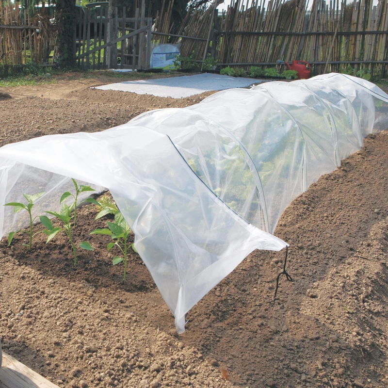 Tenax 8 ft Poly Tunnel 1A110423 Early Transparent