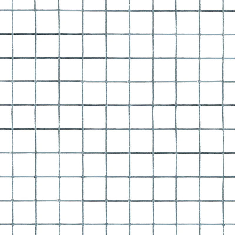TENAX Quadramet 20 Galvanised Mesh - 20x20mm Silver Wire