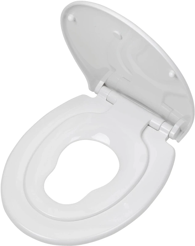 Tiger Toilet Seat, Thermoplast, White, 37,1 x 5 x 44,7 cm, 250010646