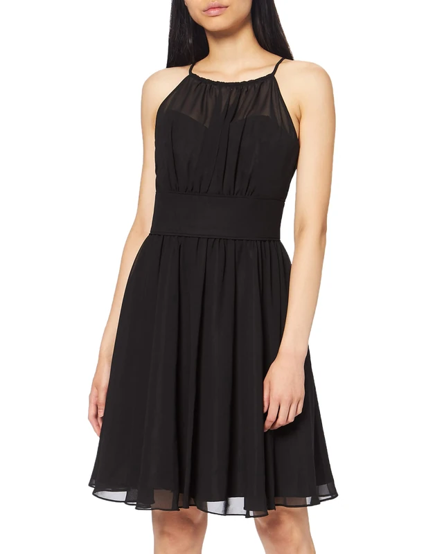 Swing Women's 77757410 Sleeveless Dress, Black (Black 100), 36 inches (Manufacturer size: 36)