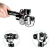 Neewer Zhiyun Z-One-Pro 3-Axis High-Precision Handheld Steady Gimbal PTZ Camera Mount Built-In Independent IMU Module Stabilizer for GoPro Hero 1/2/3/3+/4 - Silver/Black