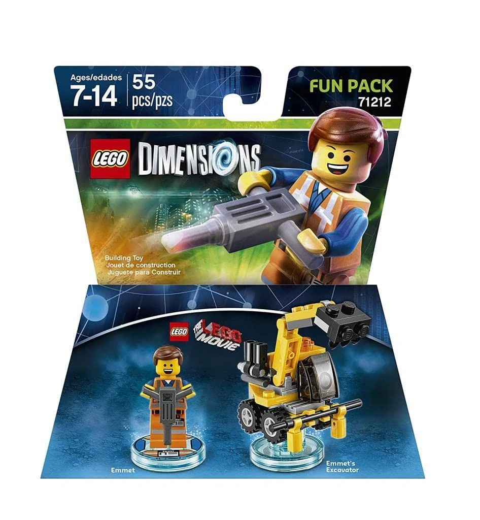 Lego Dimensions Fun Pack Movie Emmet