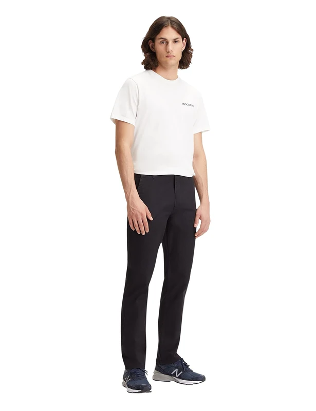 Dockers Men's, ALPHA ORIGINAL KHAKI Pants, Black, 32W / 34L