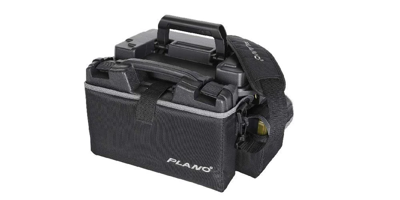 PLANO X2 Range Bag- Medium,Tactical Range Bag for Handgun, Ammo and Equipment Storage with Water proof Sealed Ammo Case, Ammo Box