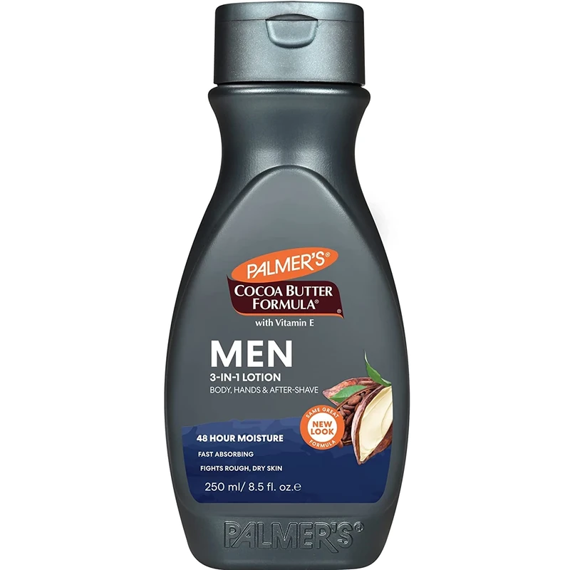 New! Palmers Cocoa Butter Formula Men's Body & Face Lotion For Relief Of Rough, Dry Skin 200ml