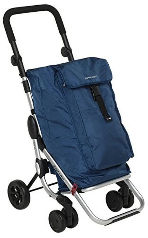 Foppapedretti “Go Up” Shopping Trolley Blu (Navy)