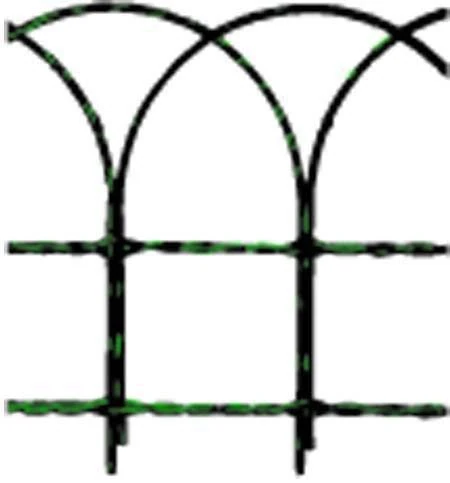 Cavallino 56504 Ornamental Mesh, Plastic, 25 m, 40 cm, Green