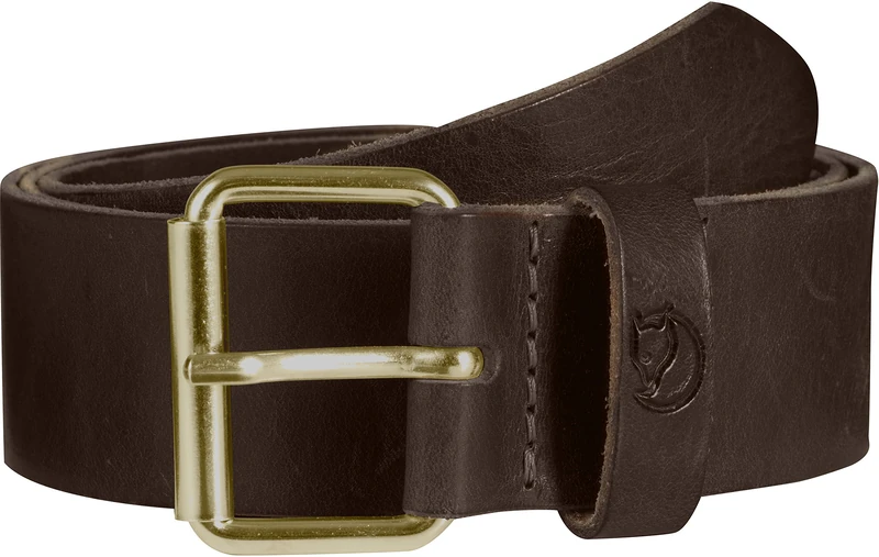 FJALLRAVEN 77281-250 Singi Belt 4 cm Belt Unisex Adult Leather Brown Size 110cm - Image 1