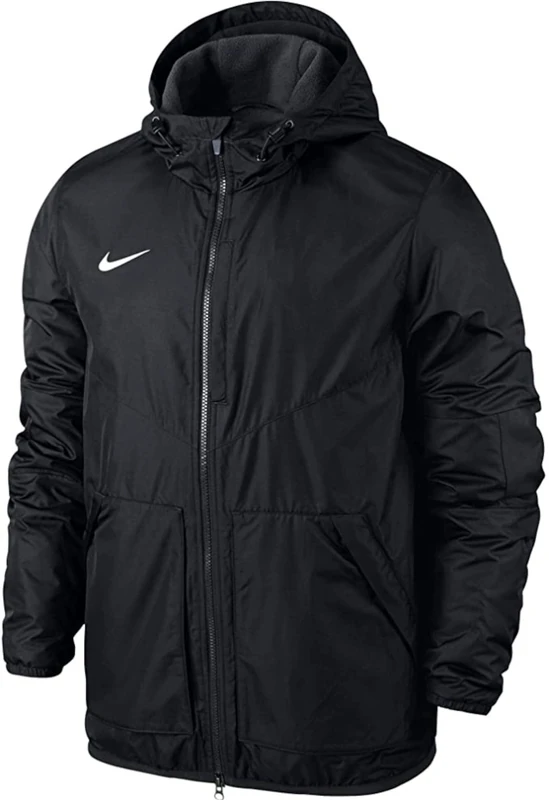 NIKE Unisex Kids Team Fall Generics Jacket, Black/Anthracite/White, X-Small Size 122 - 128 UK