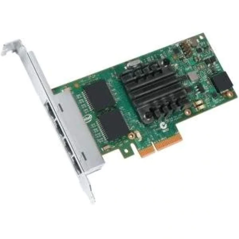 INTEL I350T4V2BLK Ethernet Server Adapter I350-T4 - Network adapter - PCI Express 2.1 x4 low profile - 1000Base-T x 4 - (Enterprise Computing > Network Cards & Adapters)