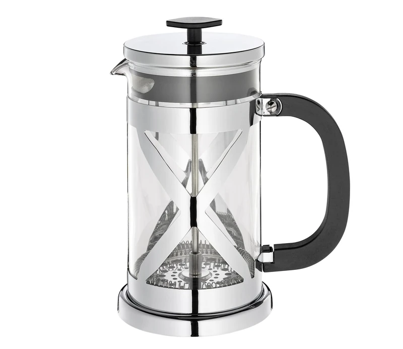 Cilio 0000345018 Gloria Coffee Maker 8 Cups, Stainless Steel, Silver, 6 x 6 x 30 cm