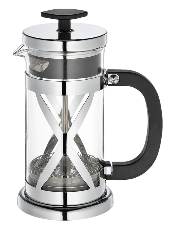 Cilio Gloria Coffee Maker, Glass, Silver, 14,5 x 33,5 x 14,5 cm