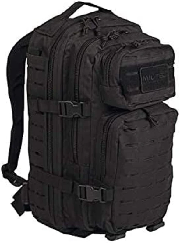 Mil-Tec Backpack US Assault Pack - SM Laser Cut - Black