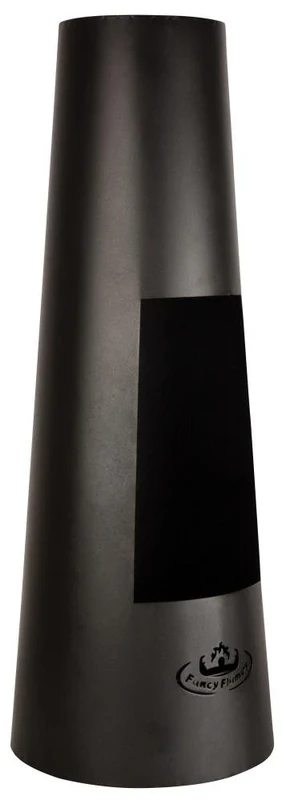 Esschert's Design FF214 Tall Round Fire Bowl - Black