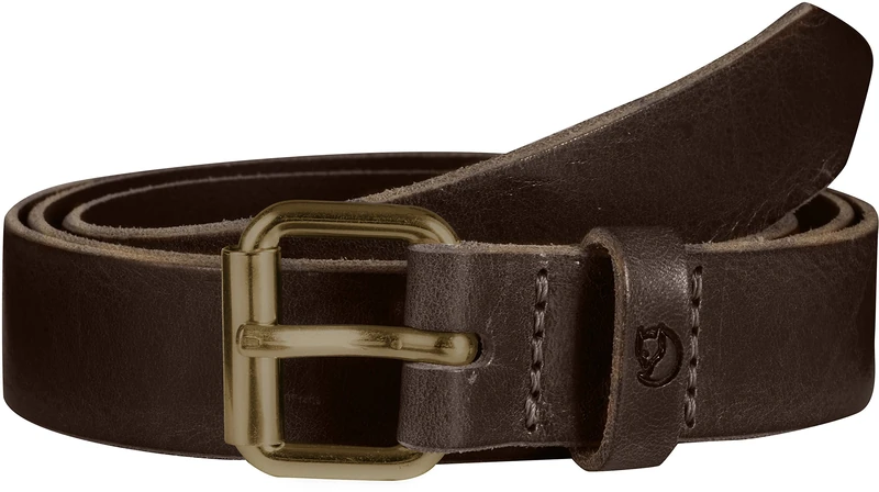 FJALLRAVEN 77280-250 Singi Belt 2.5 cm Belt Unisex Adult Leather Brown Size 110cm