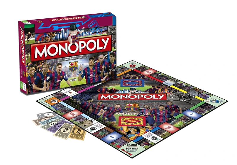 Futbol Club Barcelona – Game Monopoly 2 nd Edition (ef-82448) (Monopoly 82448) - Image 1