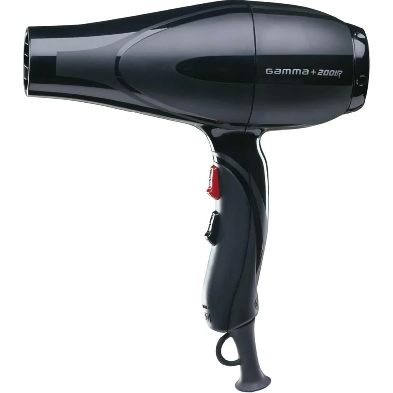 Gamma Più Professional Hair Dryer 2001 R. High Performance. Cold Air Blow. Heat Control Settings. Lightweight.Silent.Blow Dryer Curly and Straight.Powerful. Ergonomic Handle.W 1900-2200.Italian socket - Image 1