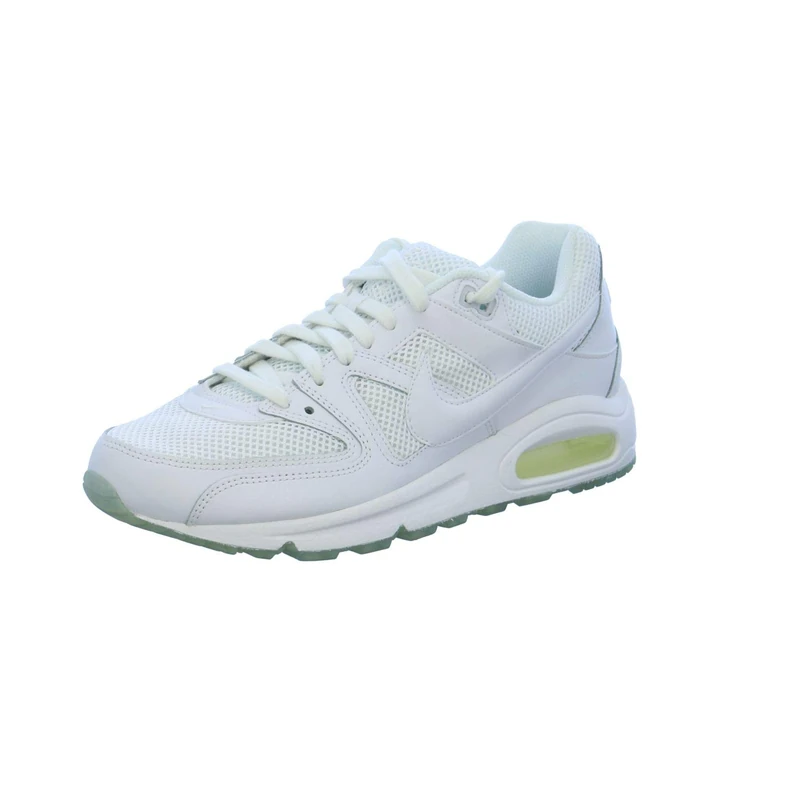 NIKE Men's Air Max Command Running Shoes, White White White White 112, 8 UK