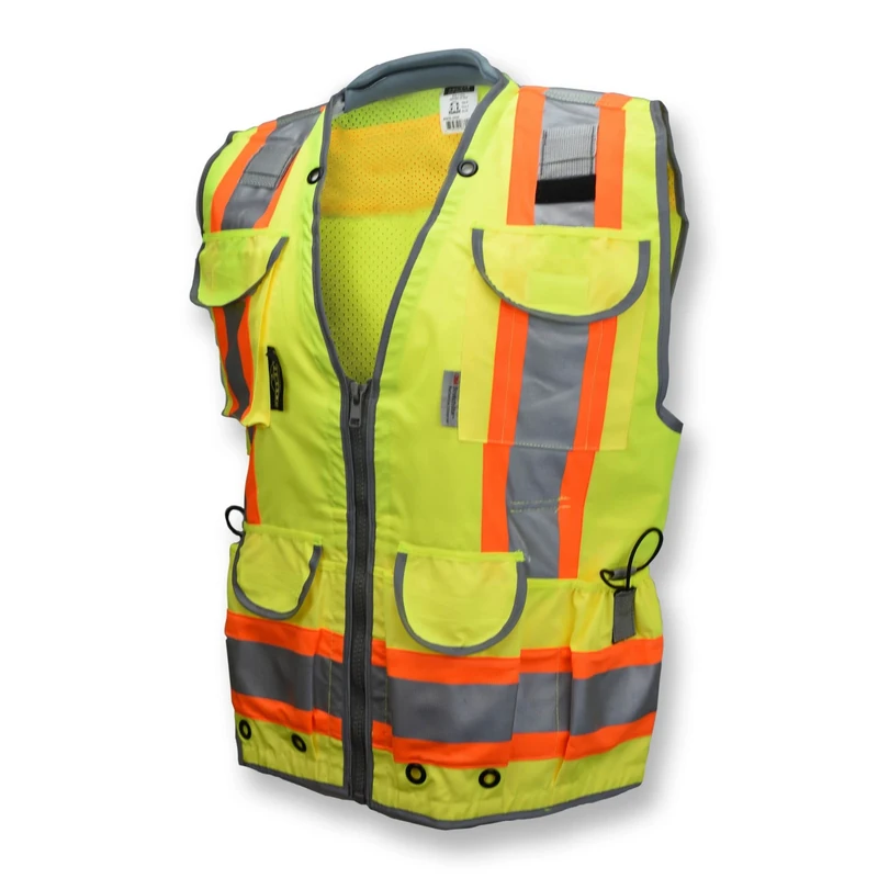 Radians Unisex's Industrial Safety Vest, Hi Viz Green, XXL - Image 1