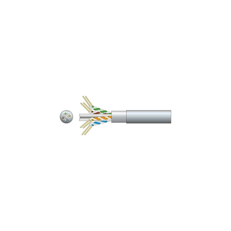 mercury 305 m CAT6 F/UTP Network Cable - Grey - Image 1