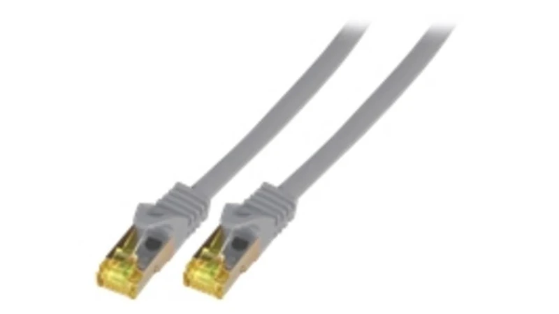 EFB-Elektronik RJ45 Patch Cable S/FTP, Cat.6A, LSZH, Cat.7 Raw Cable, 30 m, Grey - Image 1
