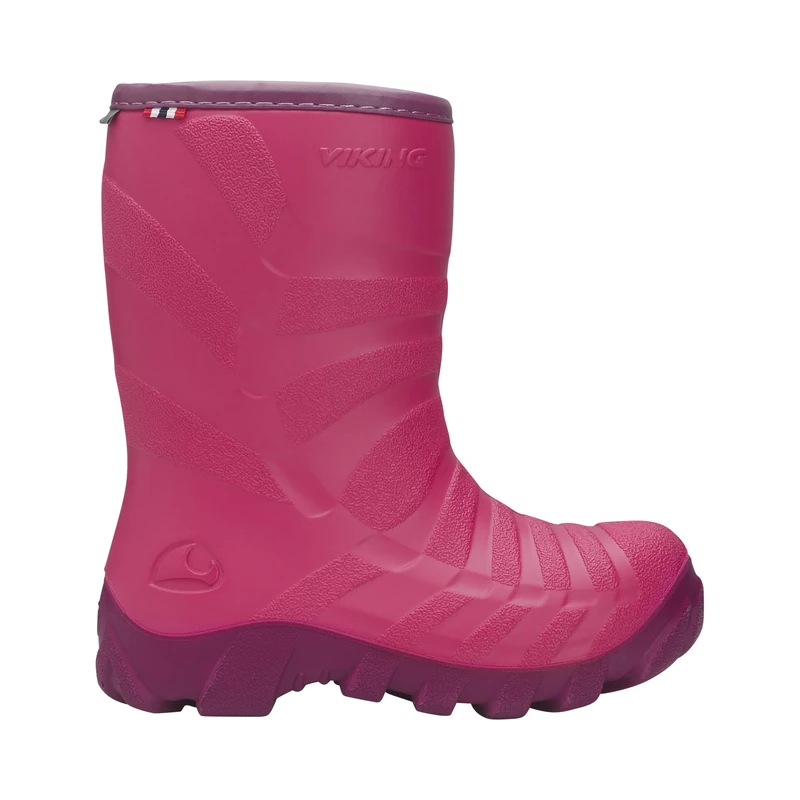 Viking Unisex Kids Ultra 2.0 Snow Boot Fuchsia Purple, 4 UK