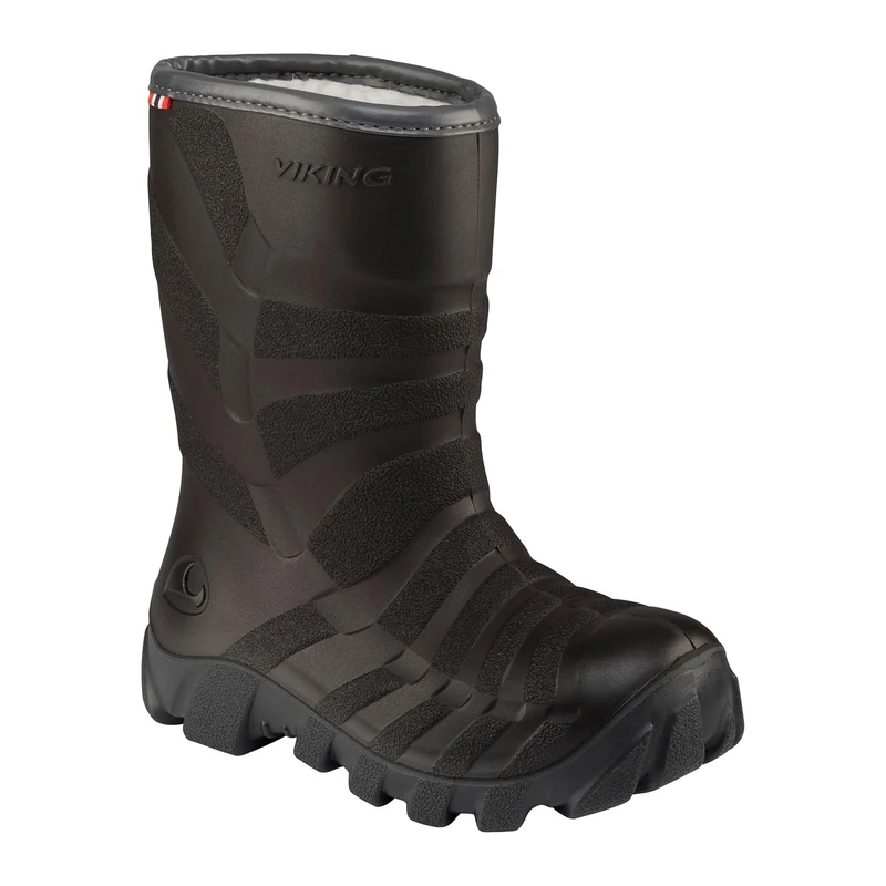 Viking Ultra 2.0 Snow Boot Unisex Kids, Black Grey, 7.5 UK