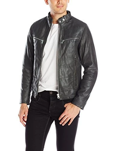 G-STAR RAW Men's Road Jacket, Black, Large