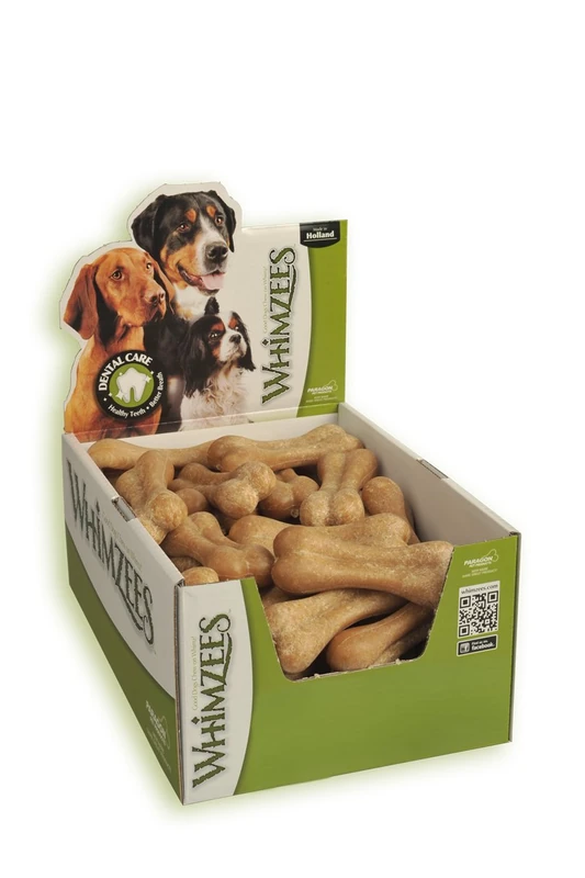 WHIMZEES Natural Dental Dog Treats Rice Bone - 50 Count