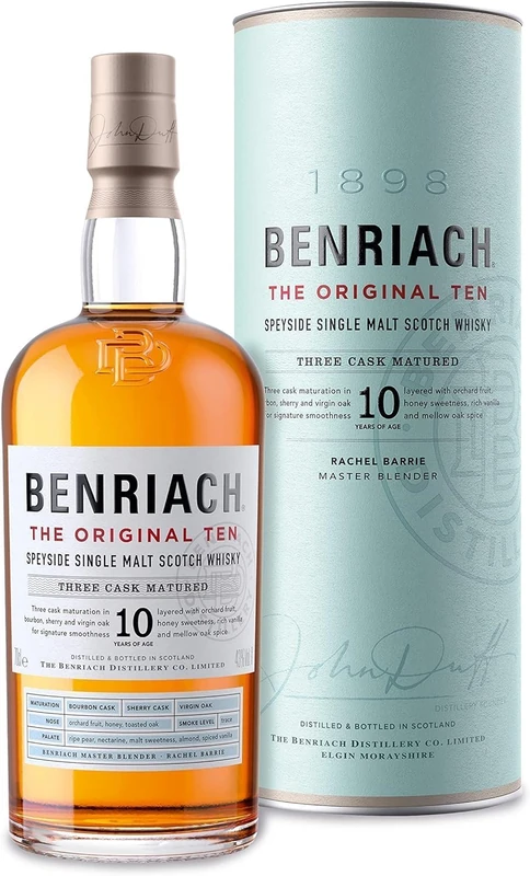 Benriach The Original Ten Single Malt Scotch Whisky, 70cl