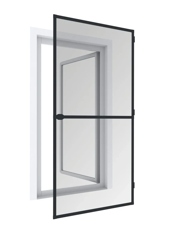 Windhager Insect Protection Plus Clamping Frame Door, Grey, 03709
