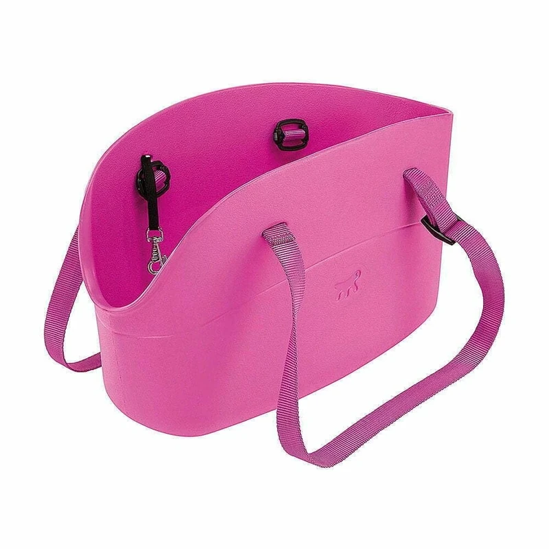 Ferplast With-Me Eva Dog Bag, 14 x 35 x 22 cm, Small, Fuchsia