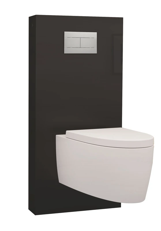 Regiplast QRNSU QR Box Module Health Fibre-Glass for Hanging Basin Without Remote Control Black