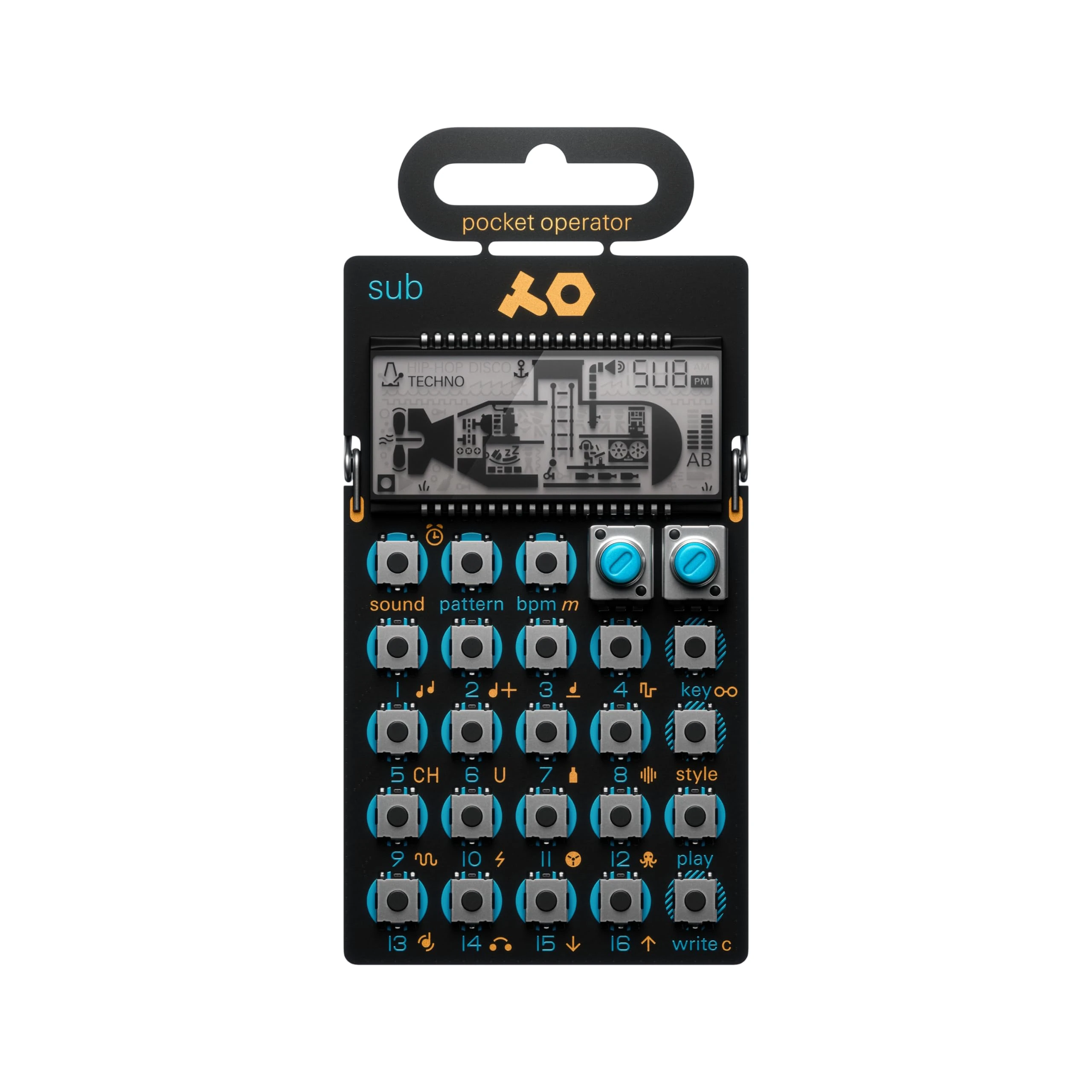 Teenage Engineering PO-14 Pocket Operator - Sub Bass Synthesizer
