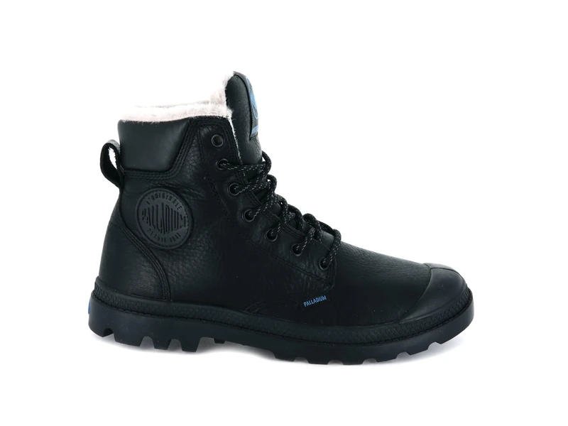 Palladium Pampa Sport Cuff WPS, Unisex Adults' Desert Boots, Black (black 001), 4 UK (37 EU) - Image 1