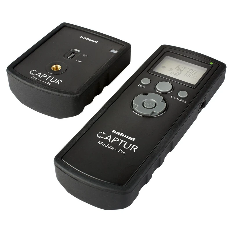 Hähnel - Captur Module Pro incl. IR Kit - Built-in Motion - Light and Sound Sensors - Powered By AA Batteries