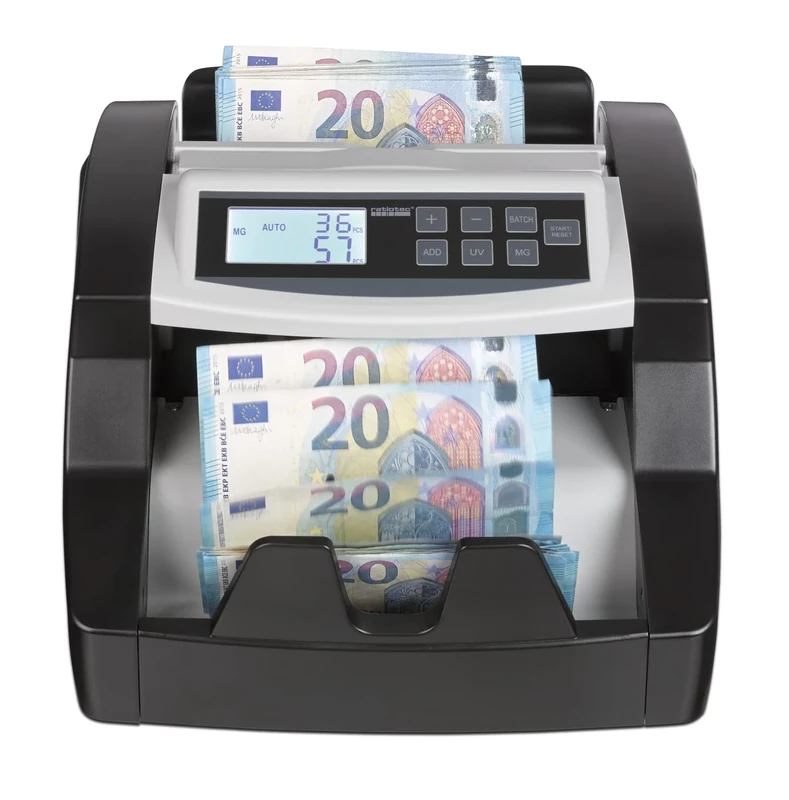 Banknote Counter Ratiotec Rapidcount B40 Black/Grey
