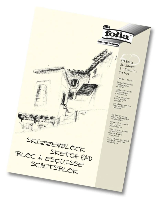 Folia 8303 5 Sketch Pads A3 120 g 50 Sheets - Image 1