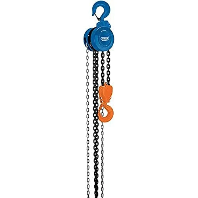 Draper 26178 Expert Manual Chain Hoist/ Chain Block, 3 t