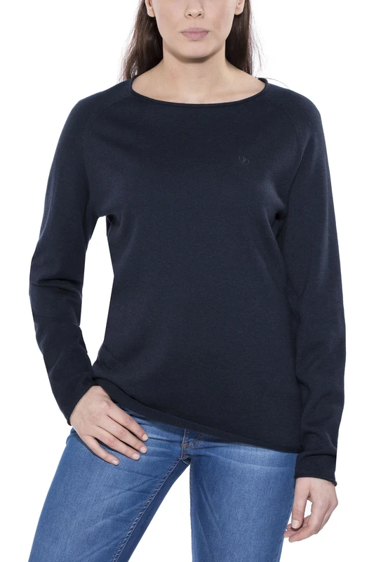 Fjällräven Ovik Women's Sweatshirt, Womens, Sweatshirt, 89498-555, Dark Navy, L