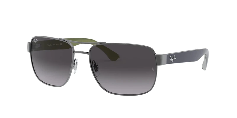 RAY BAN Men 3530 Sunglasses, gunmetal