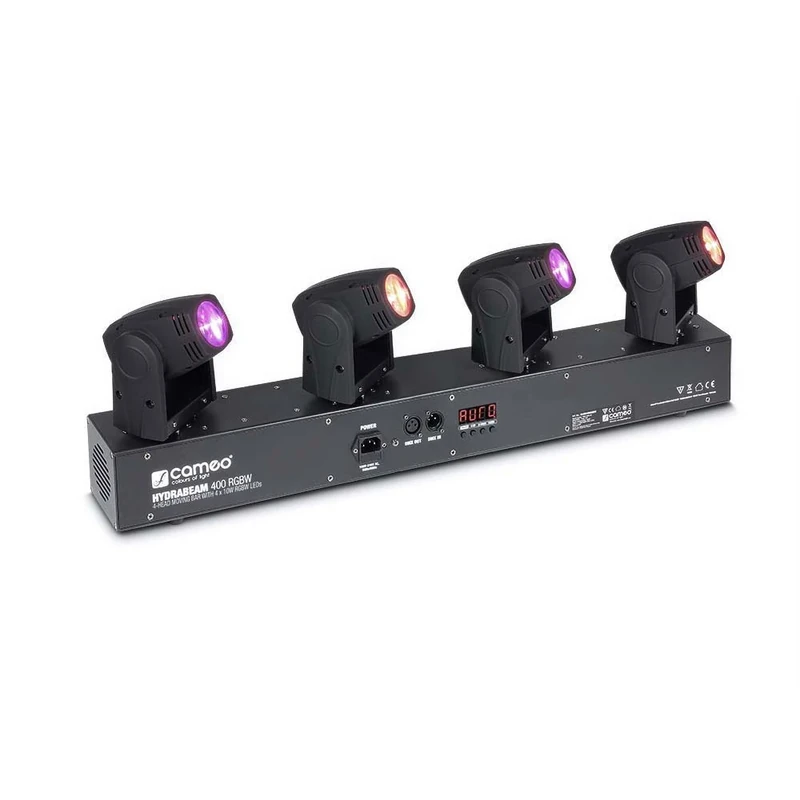 Cameo HYDRABEAM 400 RGBW - Lighting Set with 4 Ultra-fast 10 W CREE RGBW Quad LED Moving Heads