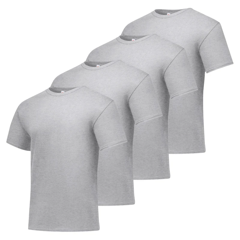 Hanes Men's ComfortSoft T-Shirt (Pack of 4),Ash,3X-Large