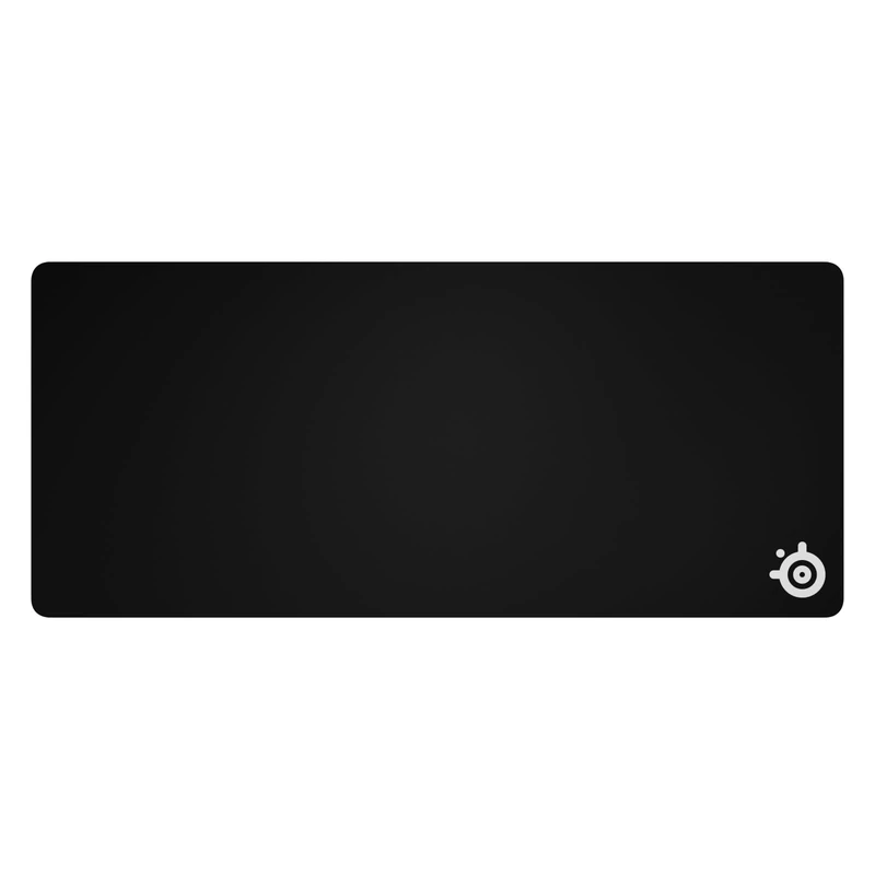 SteelSeries QcK XXL - Gaming mousepad - fabric - rubber backing - black (900mm x 400mm x 2mm)