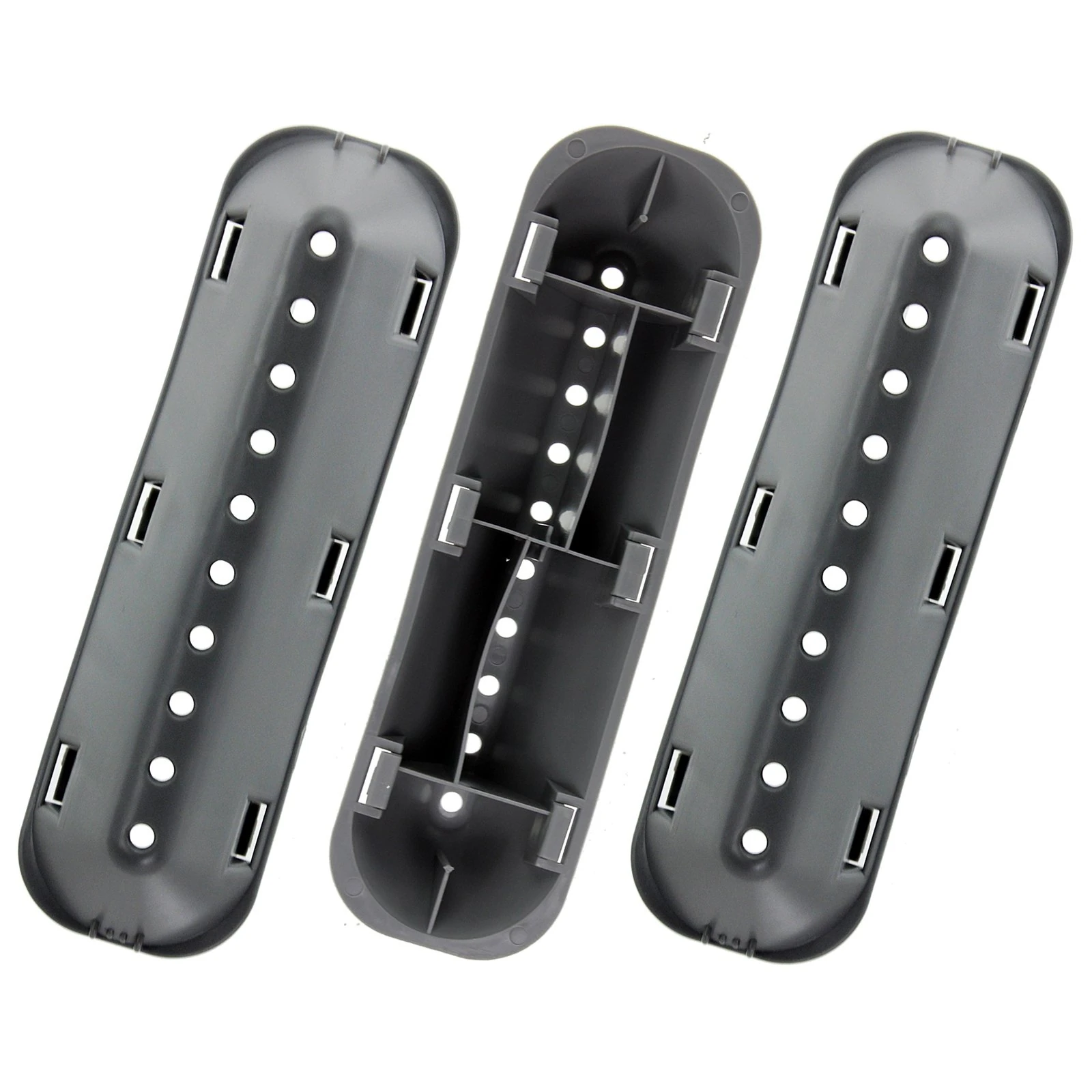 Spares2go 10 Hole Drum Paddle Lifter Arms for Hotpoint Washing Machines (183 mm x 53 mm x 38 mm, Pack of 3)